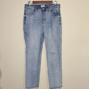 Kensie Light Blue The Juliet High Rise Slim Jeans